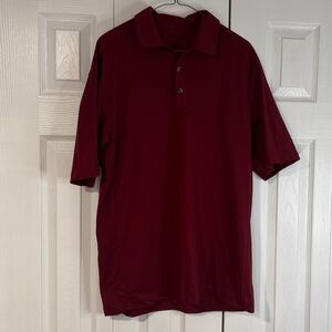Nike Men's Maroon Polo Shirt